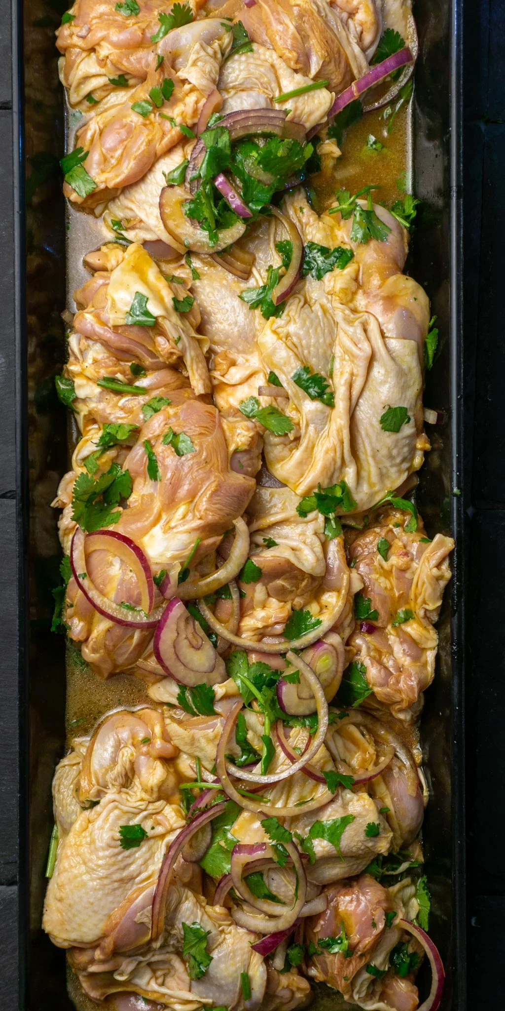 Pre-seasoned marinated meats